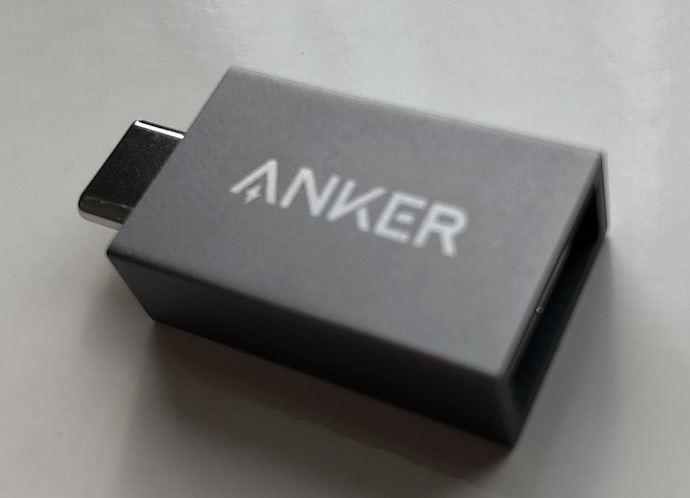 『Anker USB-C&USB3.0変換アダプター』のデザインや質感
