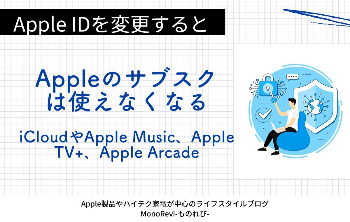 Apple サブスク【iCloudやApple Music、Apple TV+、Apple Arcadeなどは使えなくなる】