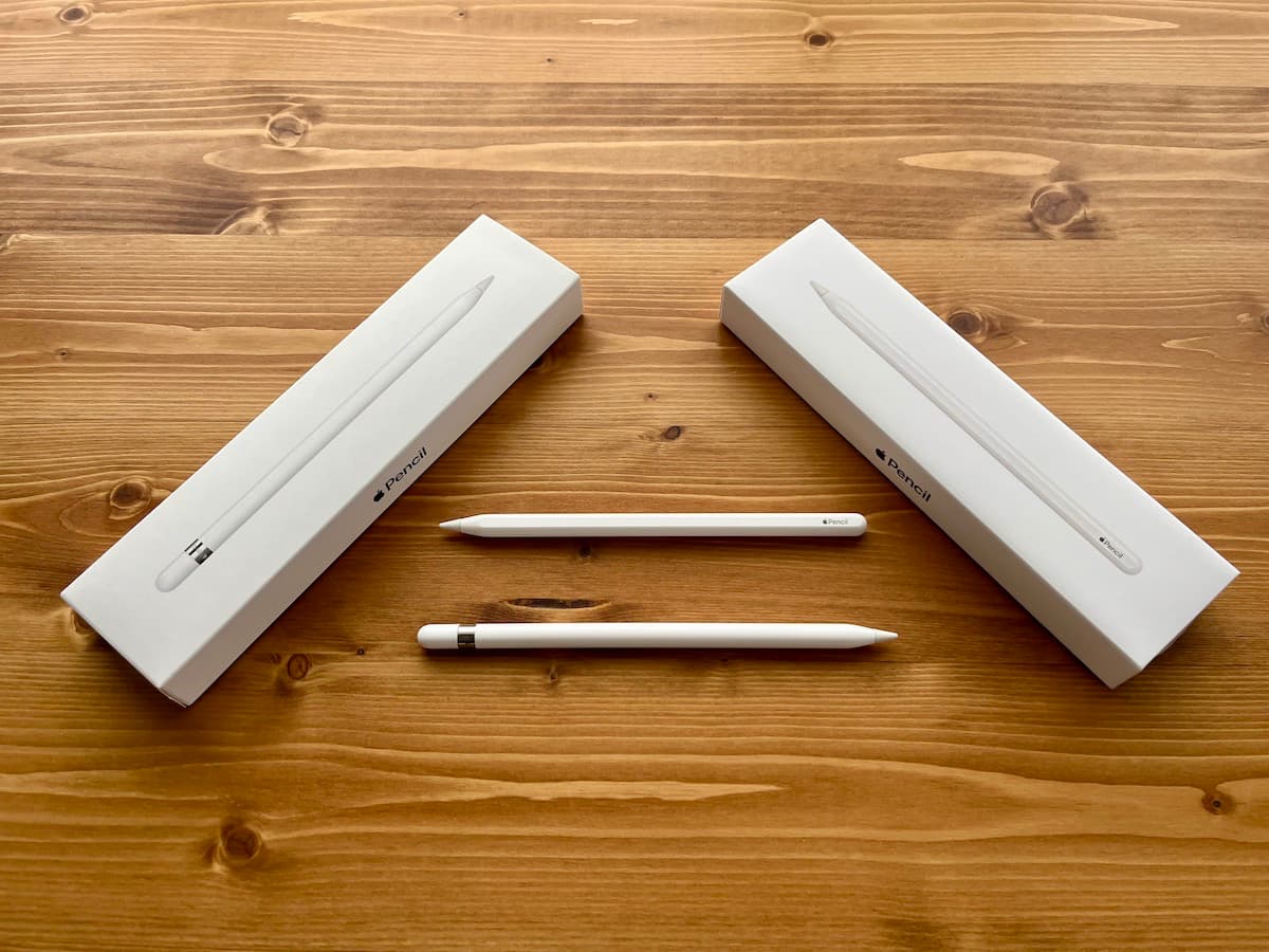 Apple Pencilの第一世代と第二世代の違いとは？【デザインや機能、充電方法】